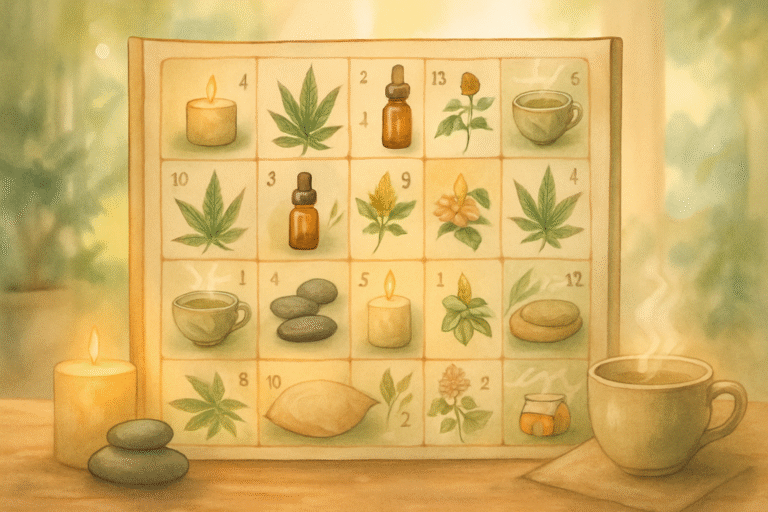 découvrez le calendrier de l’avent cbd 2025 : 24 surprises bien-être pour profiter pleinement de chaque jour avec détente et plaisir.