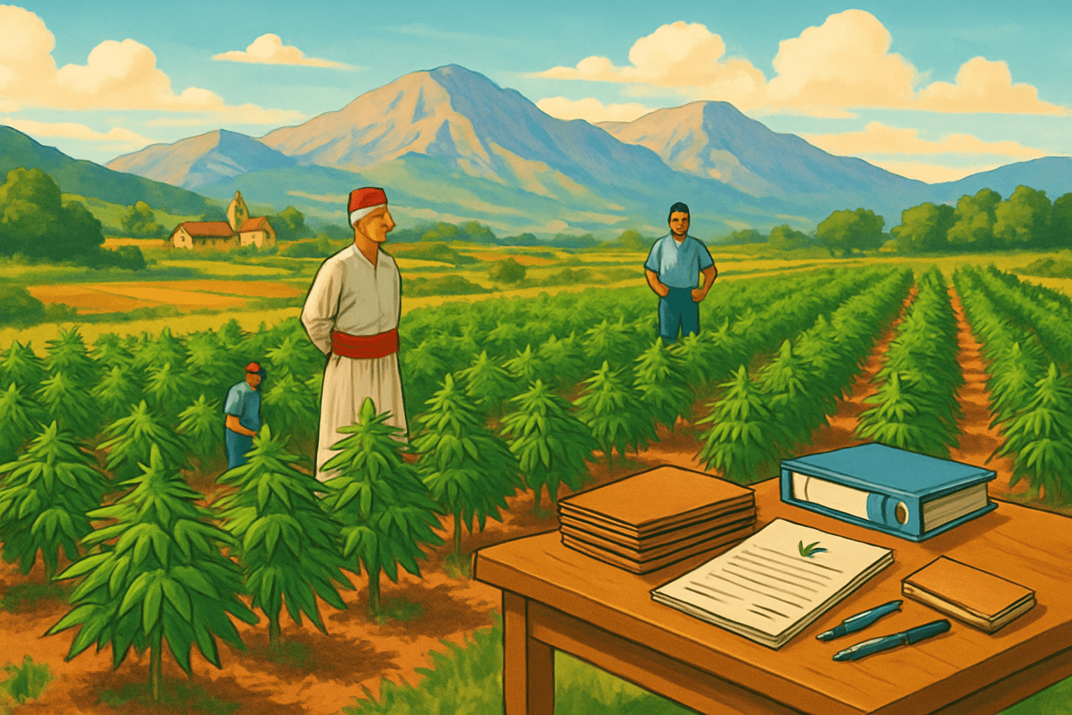le liban établit un cadre légal pour la culture du cannabis médical, ouvrant la voie à une industrie réglementée et à des traitements innovants.